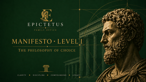 Manifesto Level I — Philosophy of choice (Epictetus). Our Mission. Scientific mindset. Fund Code