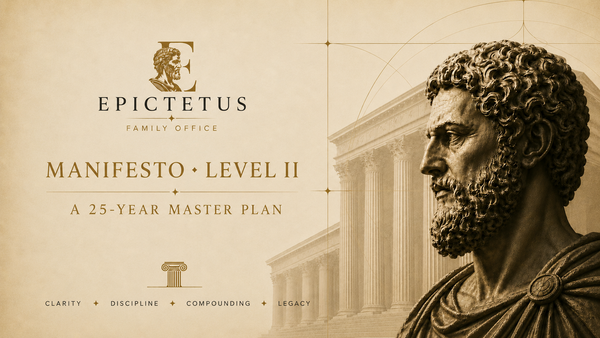 Manifesto Level II — The Master Plan