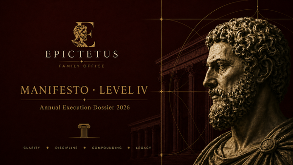 Manifesto Level IV — Annual Execution Dossier 2026