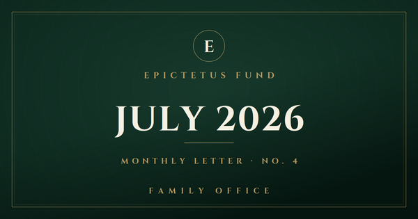 Letter №4 | July 2026