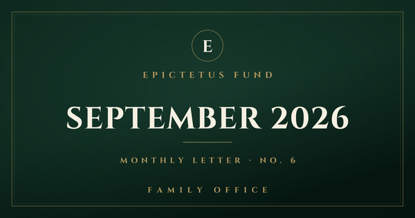 Letter No. 6 | September 2026
