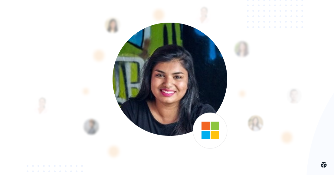 Arshiya Singh: The Right Feedback Helped Me Land a Role at Microsoft