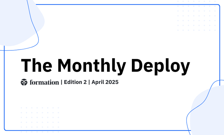 Monthly Deploy: April 2025