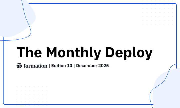 Formation Monthly Deploy: December 2025