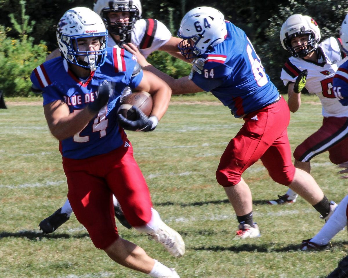 Epping-Newmarket football overcomes emotion to pull away from Stevens