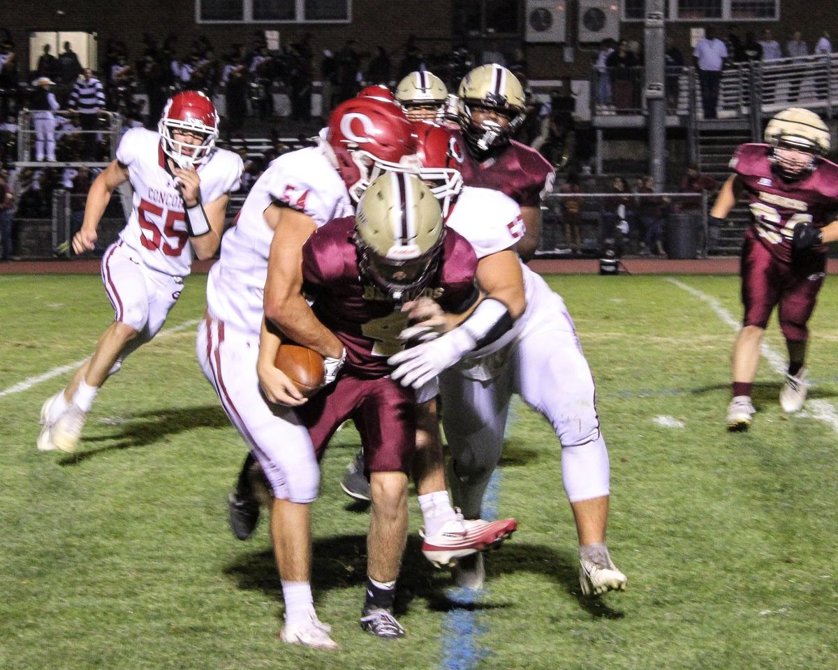 Big second half helps Concord football roll past Alvirne