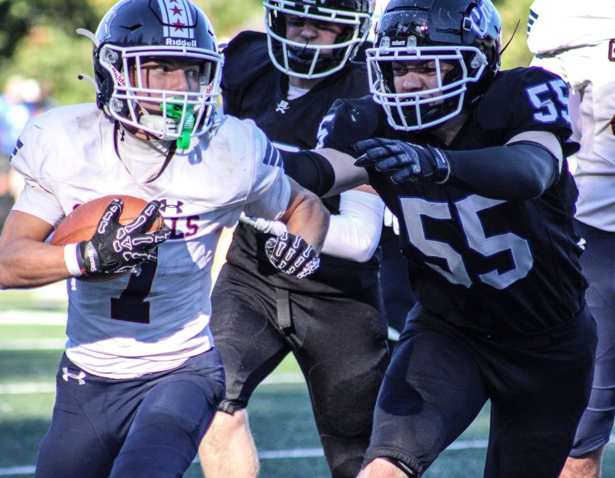 John Stark football snaps skid with win over Hollis Brookline