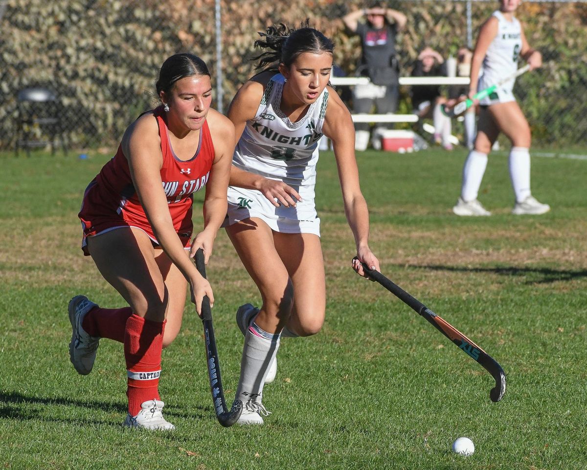Kingswood hangs on to beat John Stark in D2 field hockey playoffs