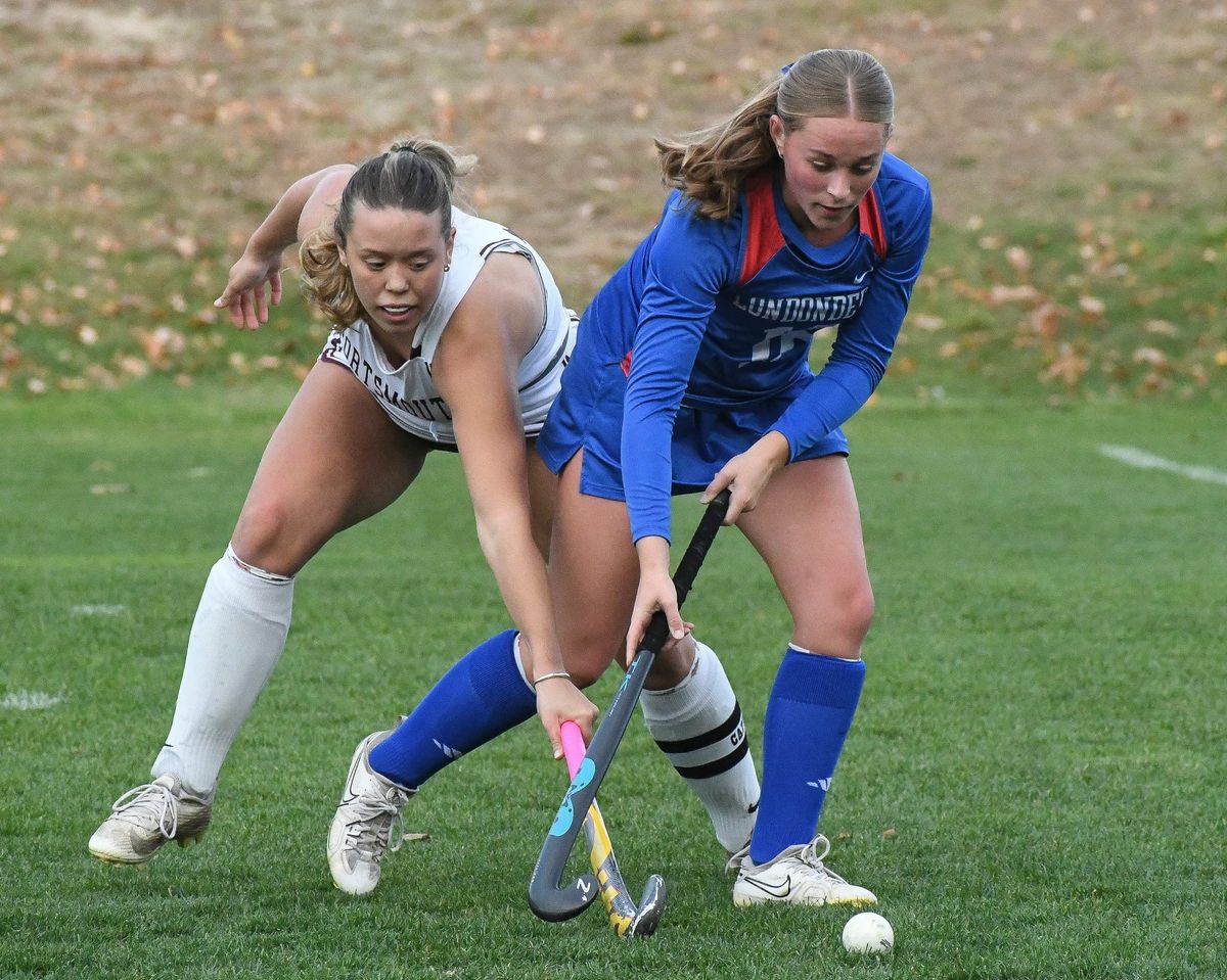 Londonderry scores early and late to beat Portsmouth in D1 field hockey playoffs (video)