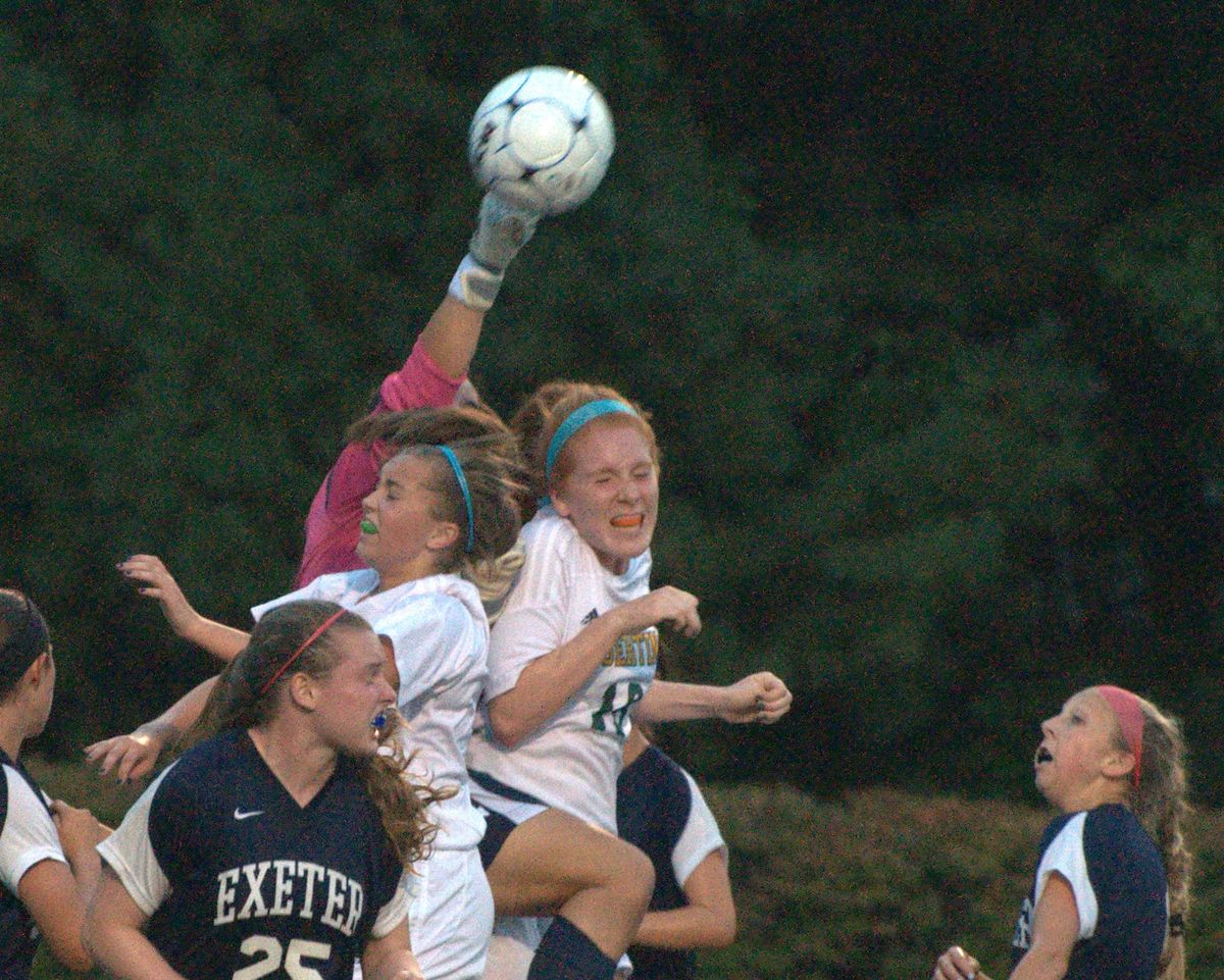 Exeter, Bishop Guertin girls soccer battle to scoreless draw (video)