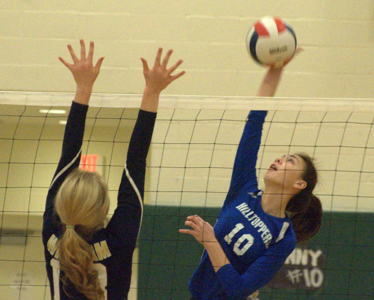 Somersworth girls volleyball comes back to beat Windham (video)