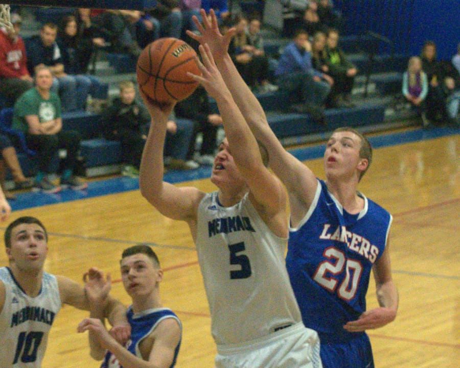 Defensive switch helps Merrimack boys basketball beat Londonderry (video)