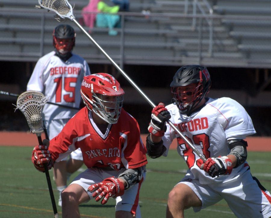 Pinkerton boys lacrosse holds off Bedford (video)