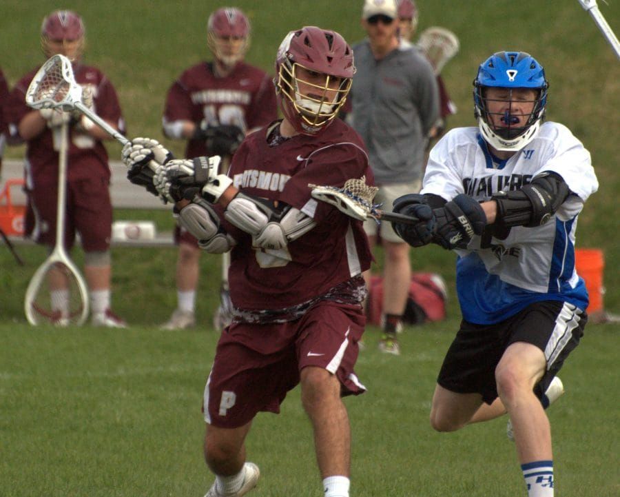 Portsmouth boys lacrosse comes back to beat Hollis Brookline (video)