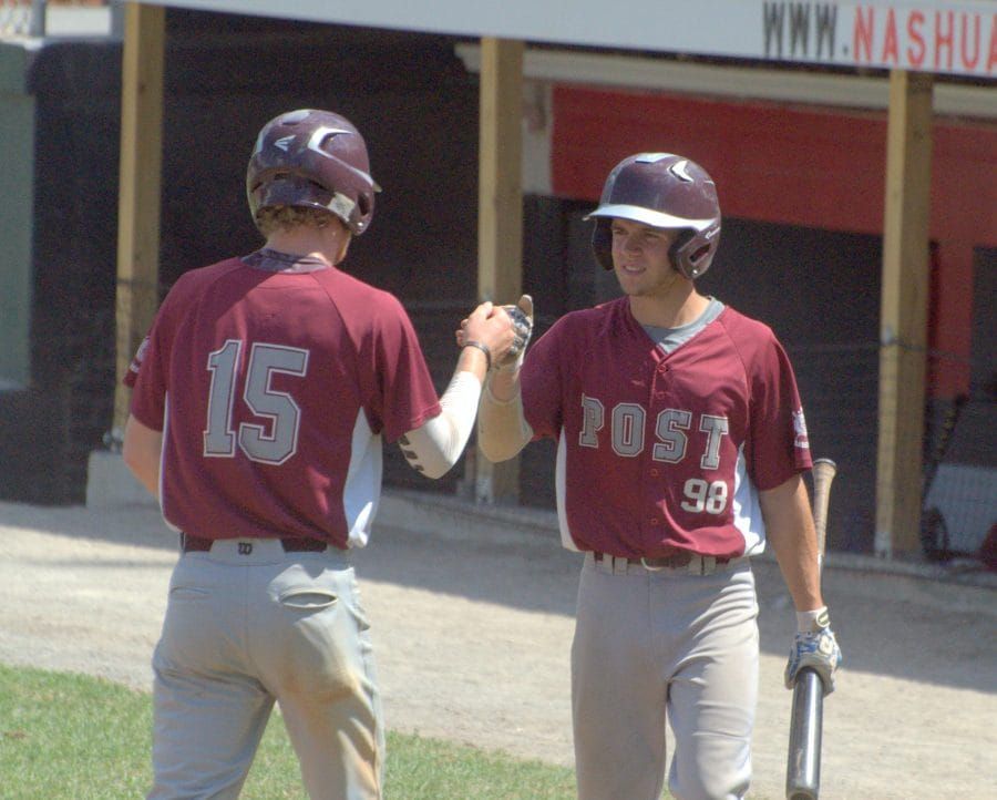 Merrimack Post 98 baseball beats Lebanon Post 22 for first tournament win
