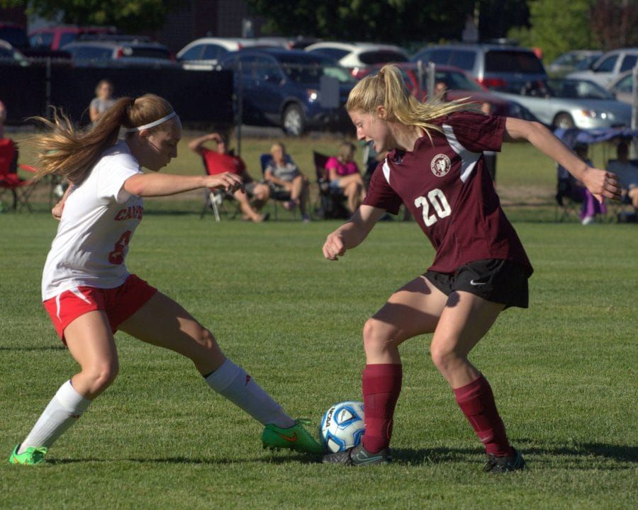 Campbell girls soccer scores early, shuts out Derryfield