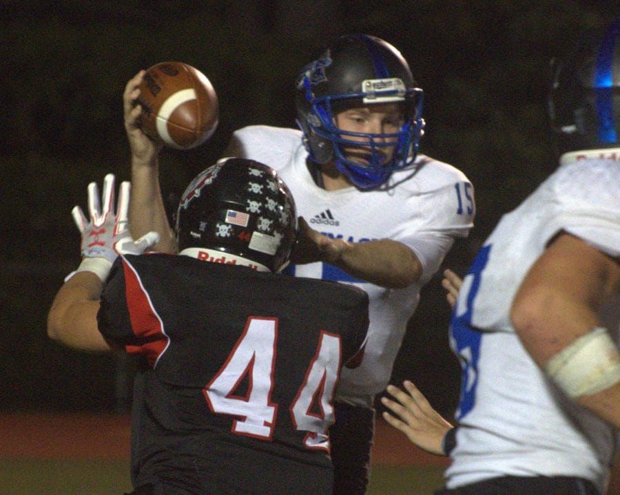 Bedford football stops Merrimack on final play to win opener