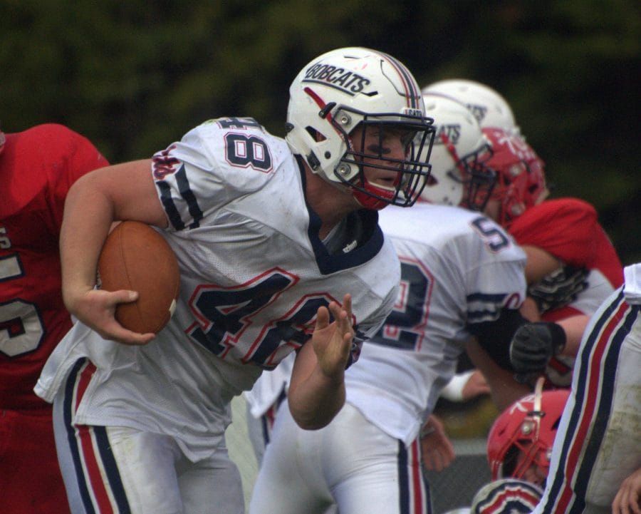 Macomber doing it all to get Plymouth football back to the top