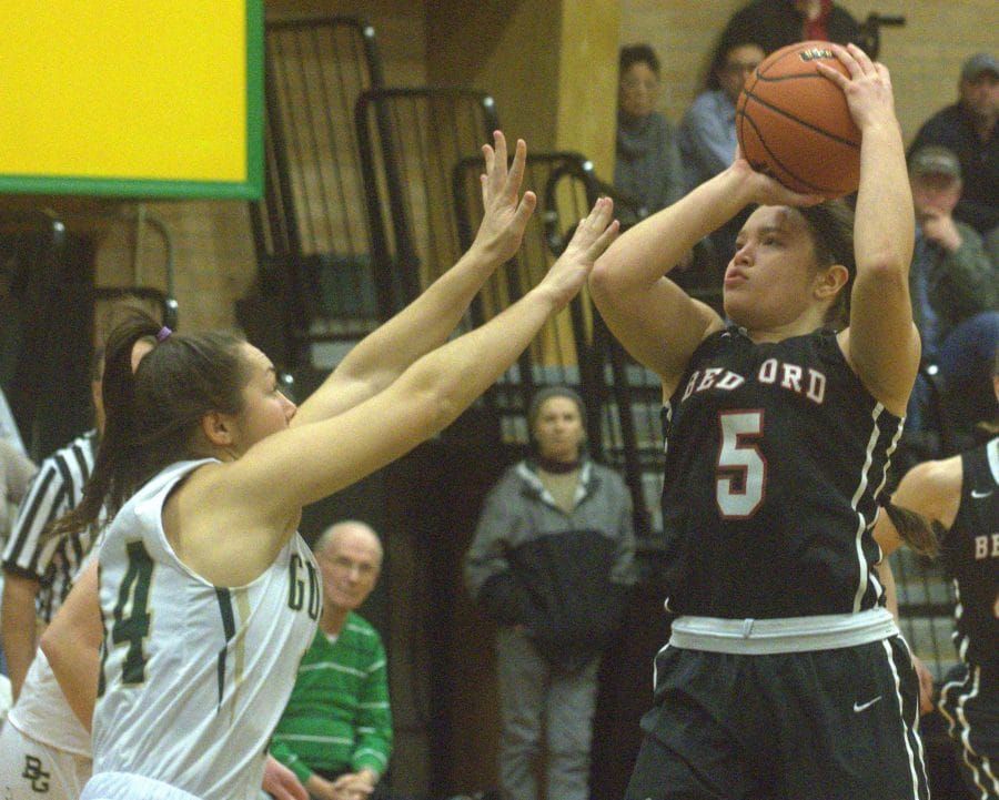 Changing offense helped Bedford girls basketball grab win over Bishop Guertin