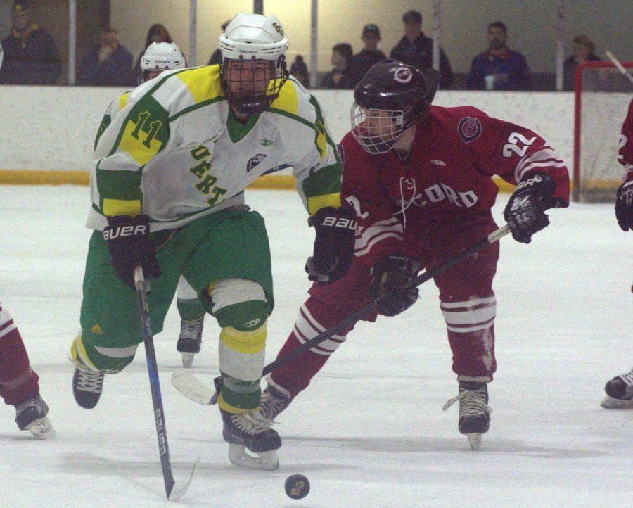 Concord a fitting opponent for Bishop Guertin’s ceremony for long time hockey coach