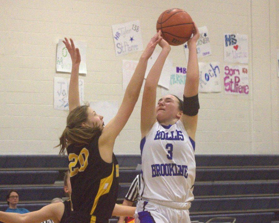 Hollis Brookline girls basketball able to hold off Souhegan to pick up win