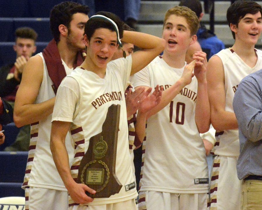 Portsmouth boys basketball finishes undefeated season with D1 title win over Bedford