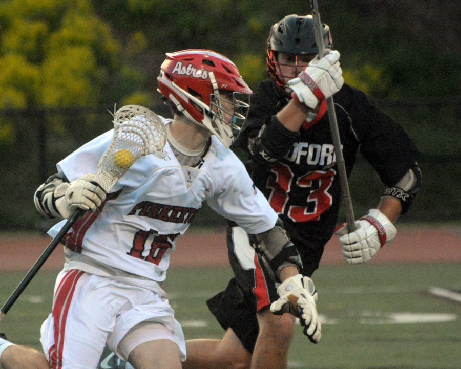 Pinkerton boys lacrosse able to rise to the occasion against stingy Bedford
