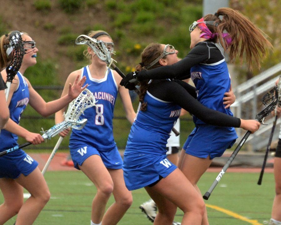 Winnacunnet girls lacrosse pulls off incredible comeback, hands Bedford first loss
