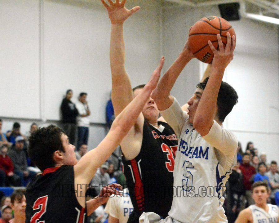 Pelham boys basketball pulls away in second half for win over Campbell