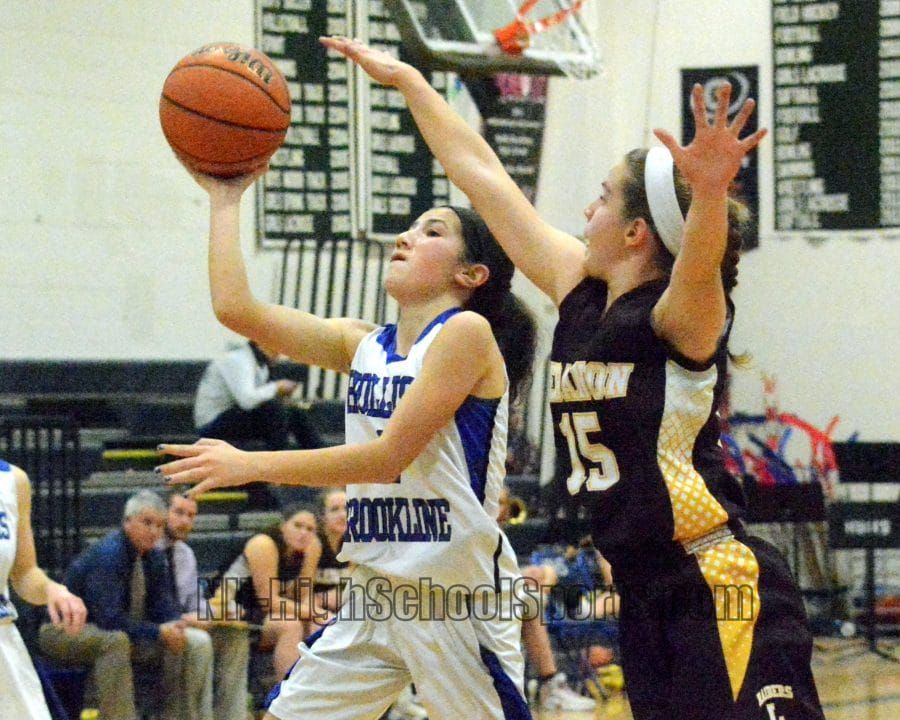 Hollis Brookline girls basketball pulls away in fourth quarter to beat Lebanon (video)
