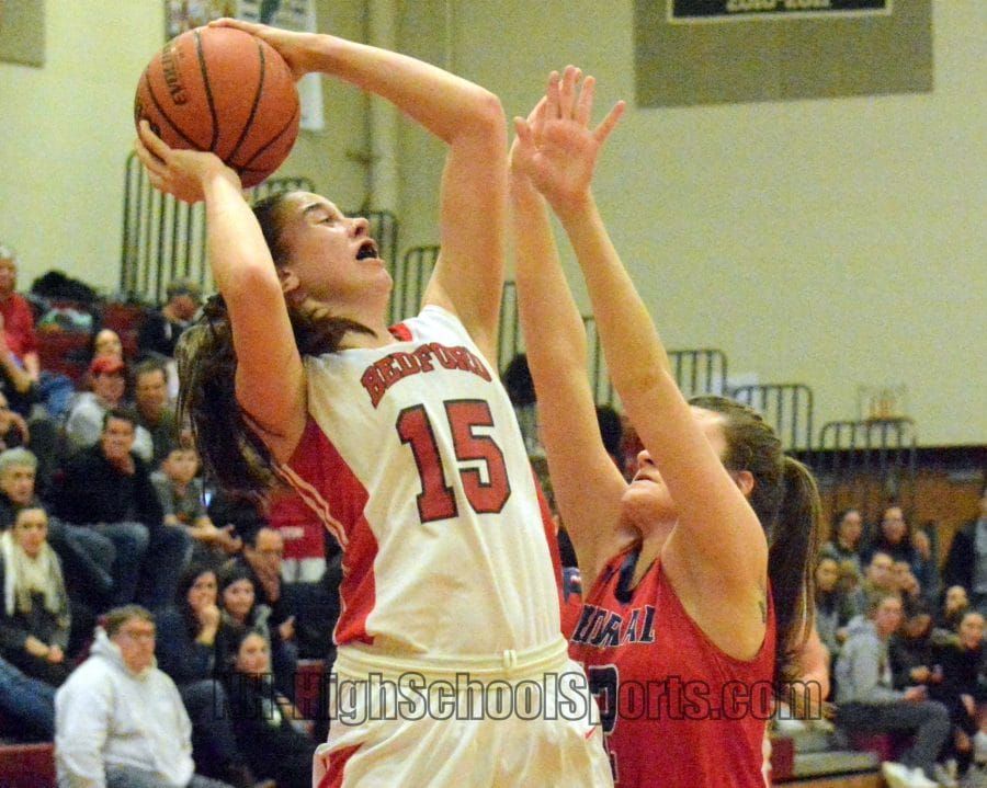 Bedford girls basketball overcomes slow start to beat Manchester Memorial (video)