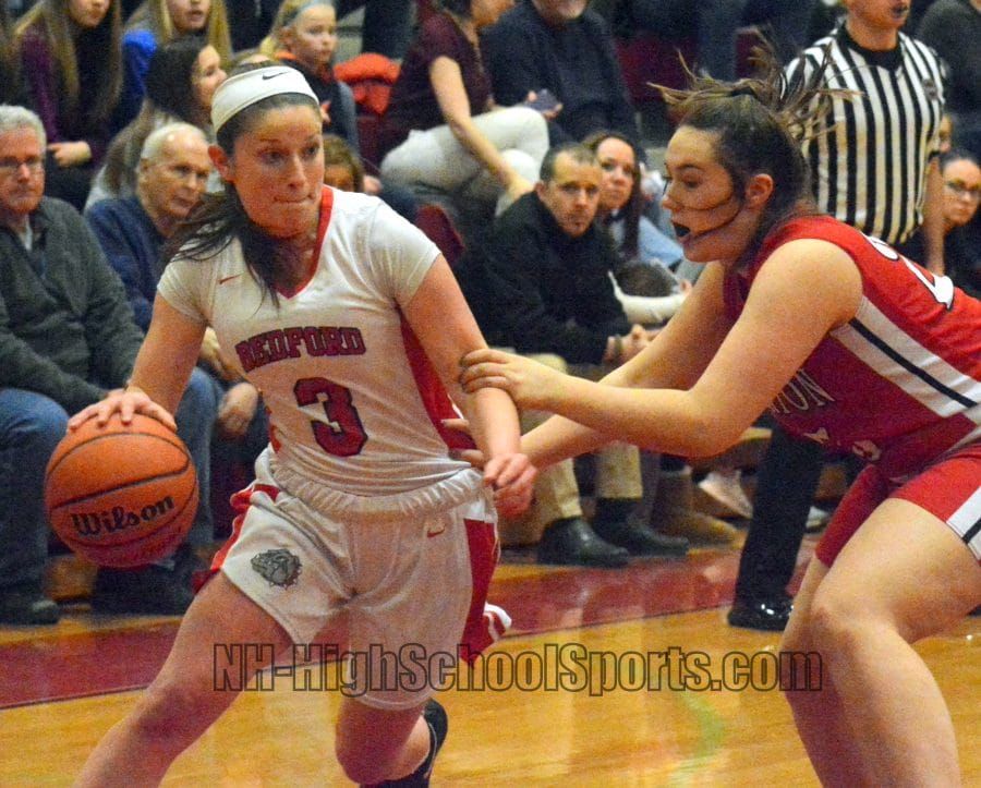 Bedford girls basketball holds off Pinkerton to clinch No. 1 seed in D1 (video)
