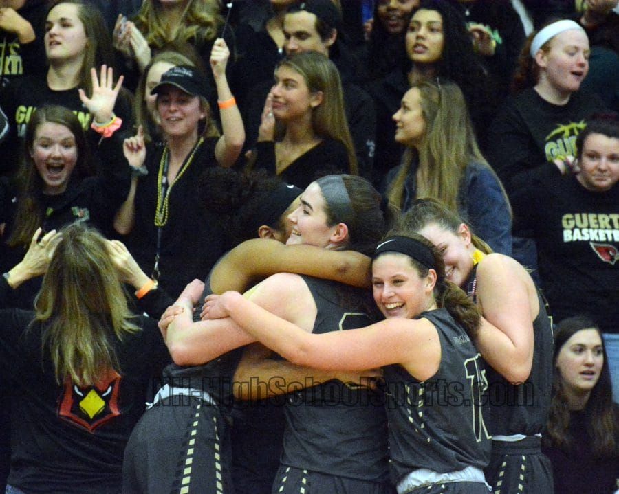 Bishop Guertin girls basketball takes charge, beat Pinkerton win third straight D1 title