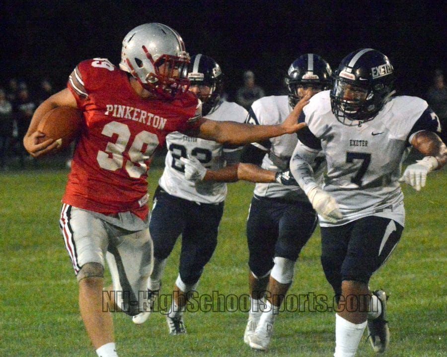 Defense, big plays push Pinkerton football to win over Exeter (video)