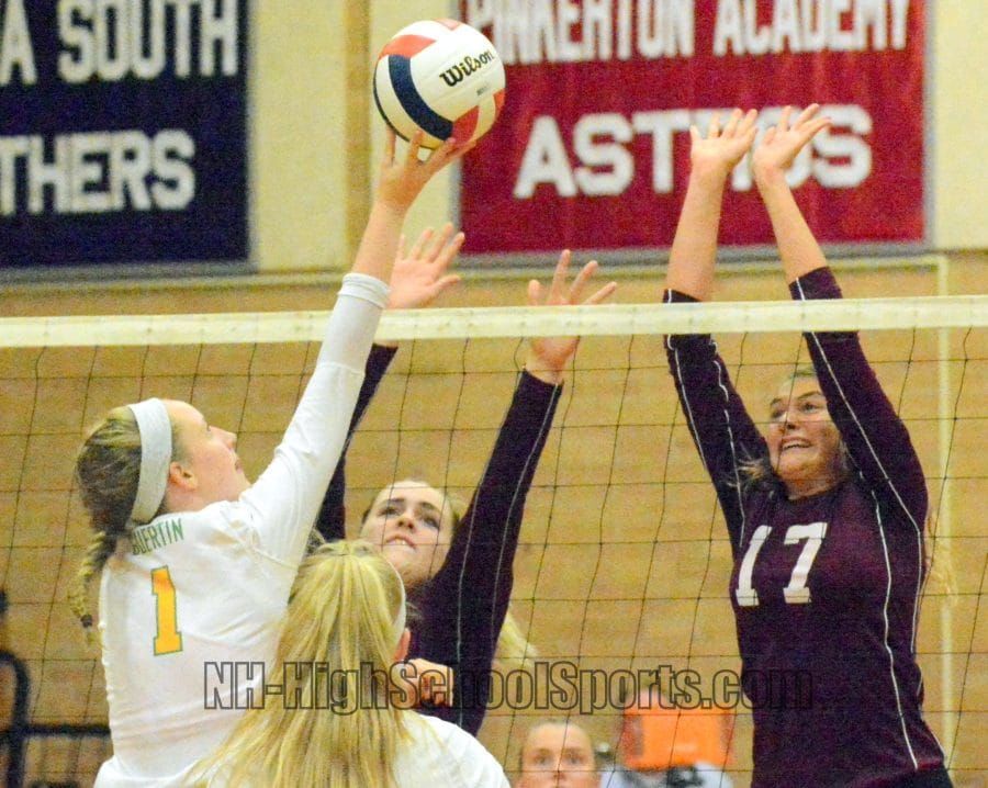 Bishop Guertin girls volleyball able to hold on for win over Portsmouth (video)