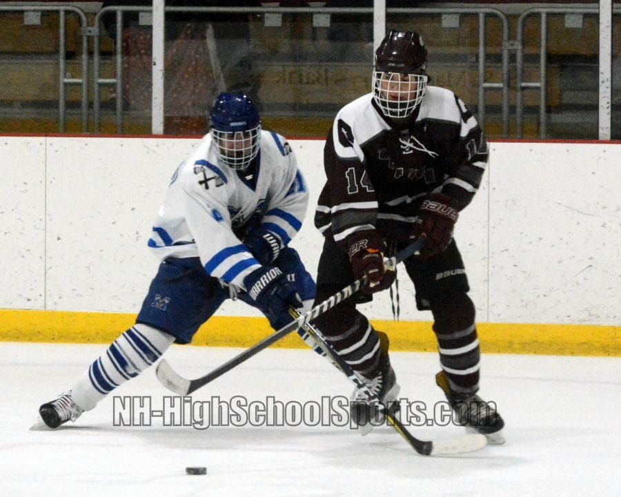 Offensive outburst lifts Goffstown boys hockey past Merrimack (video)