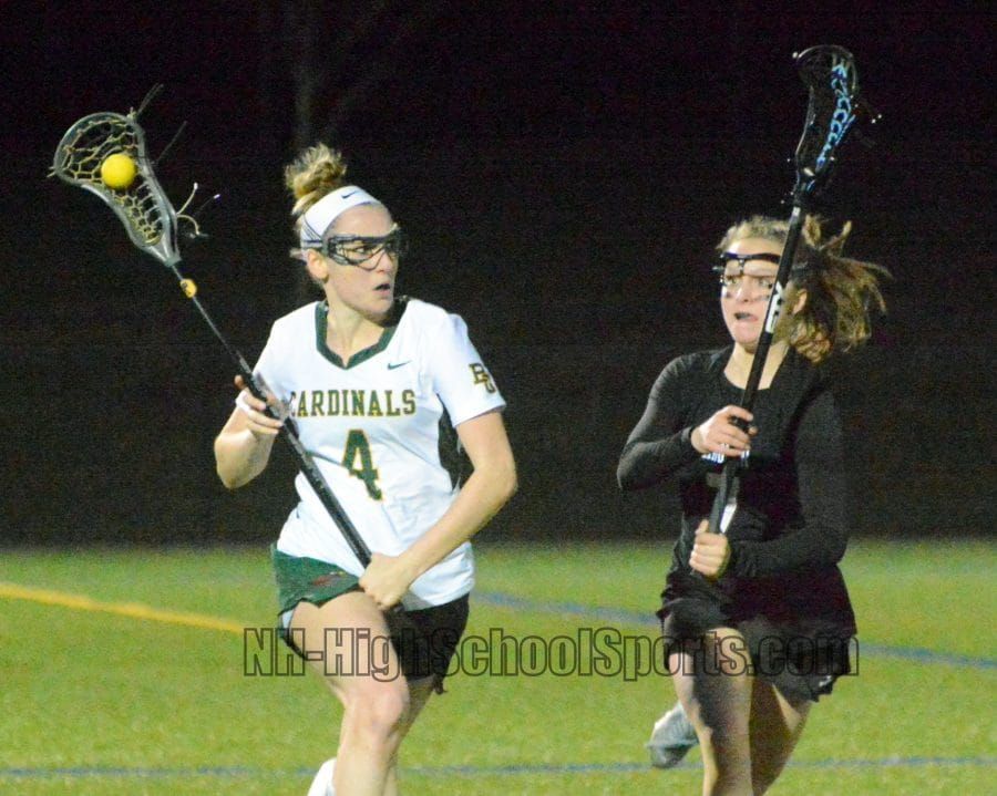 Bishop Guertin girls lacrosse makes first-half lead stand up in win over Hanover (video)