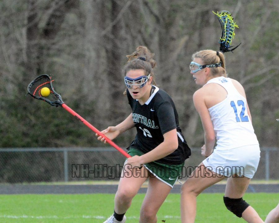 Manchester Central girls lacrosse holds off Merrimack to pick up win (video)