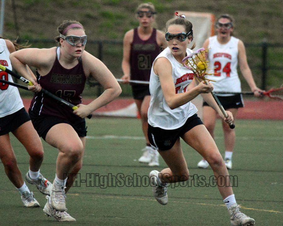 Bedford’s McCarthy glad to have reached girls lacrosse milestone, has sight set on bigger prize