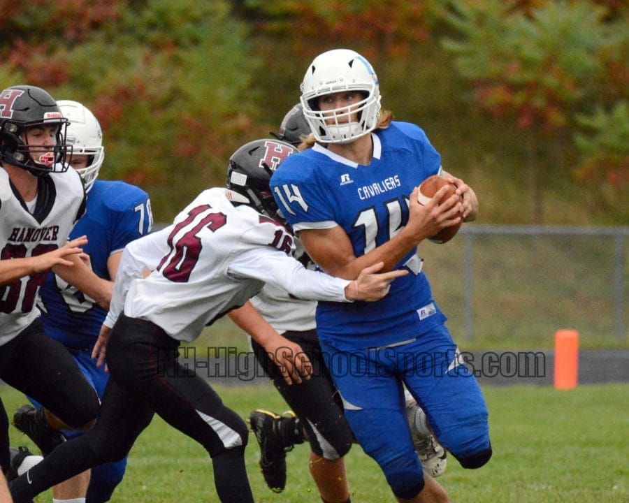Hollis Brookline football picks up where it left off, cruises to win over Hanover