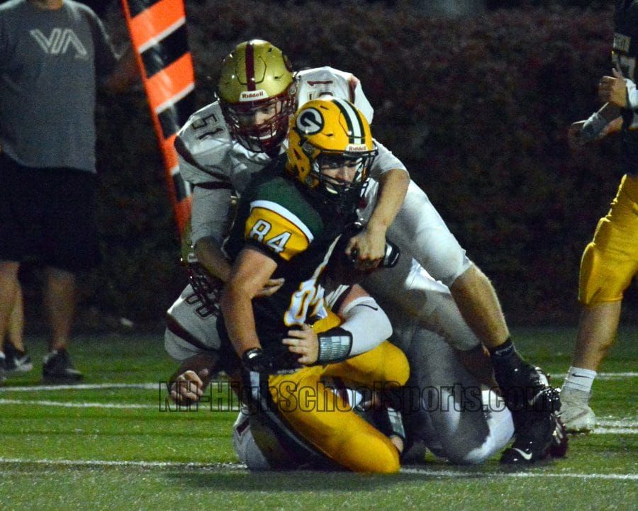 Bishop Guertin football's big plays enough to overcome Portsmouth-Oyster River (video)