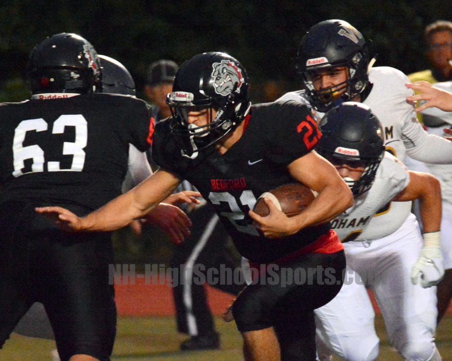 Bedford football picks up where it left off in win over Windham