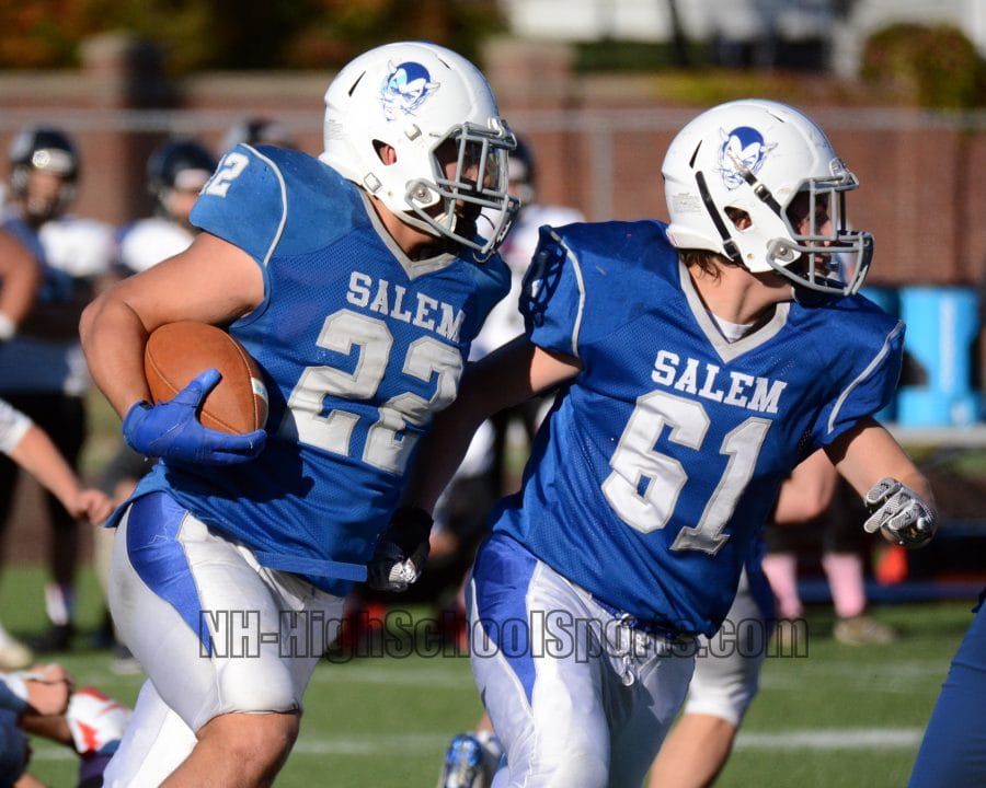 Salem football powers its way past Bedford (video)
