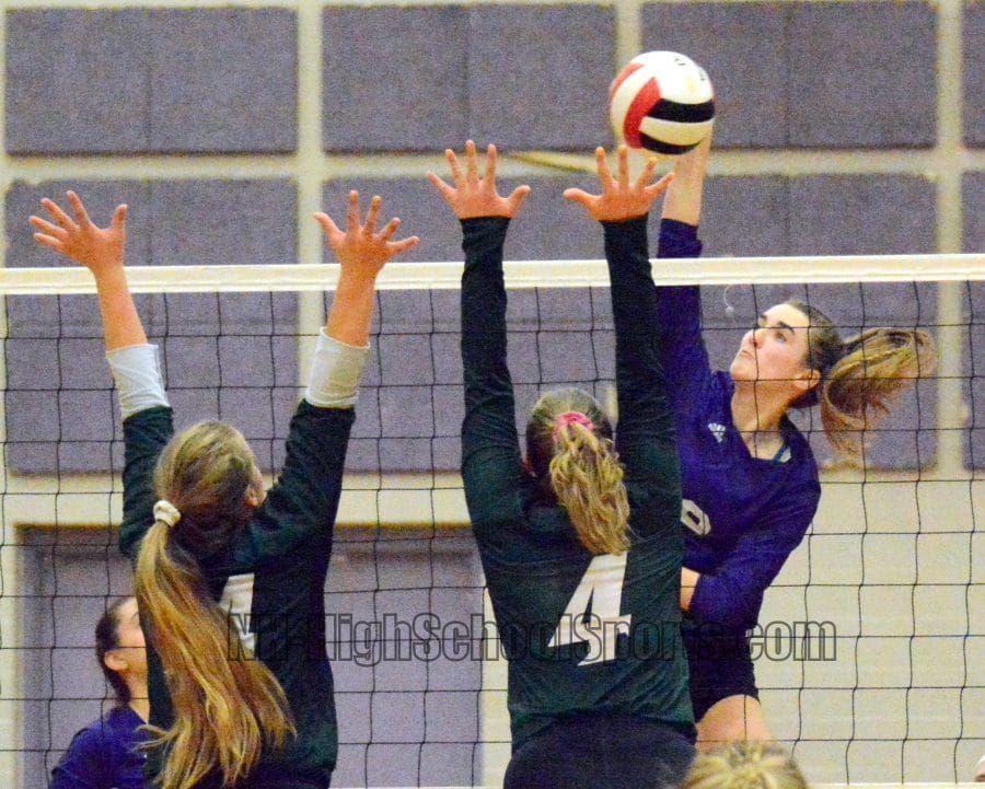 Nashua South girls volleyball opens strong on way to win against Dover (video)