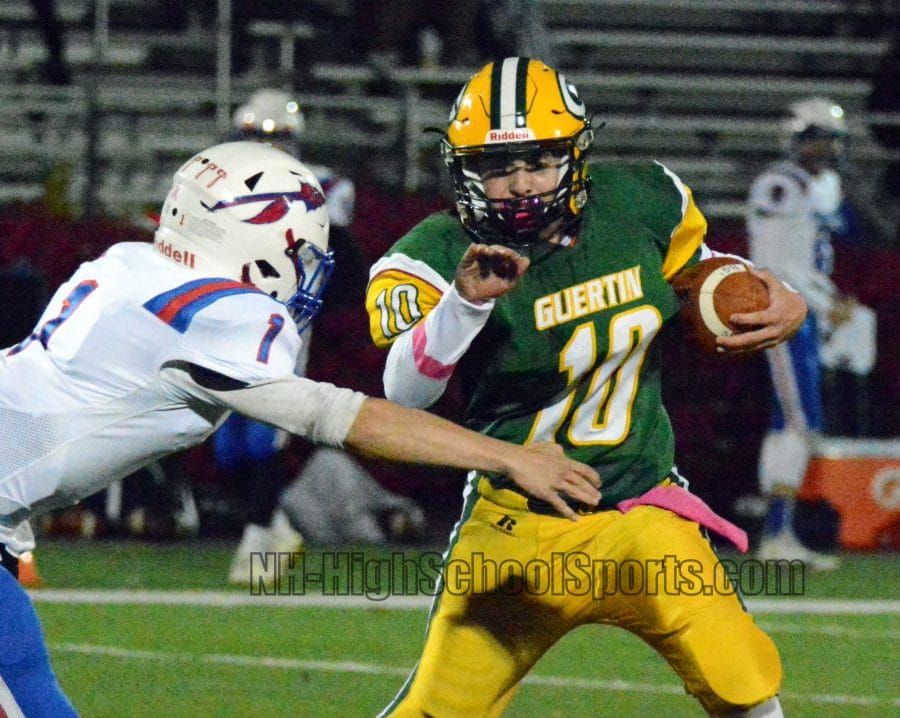Bishop Guertin football hangs on to beat Winnacunnet, keep playoffs hopes alive (video)