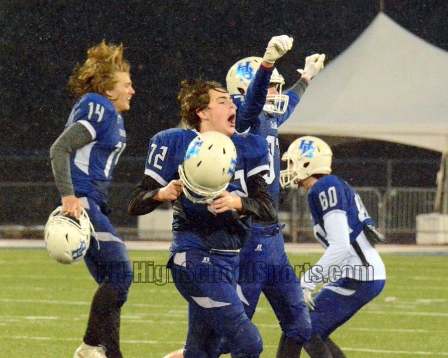 Hollis Brookline football does whatever it takes to beat Plymouth to win first D2 title