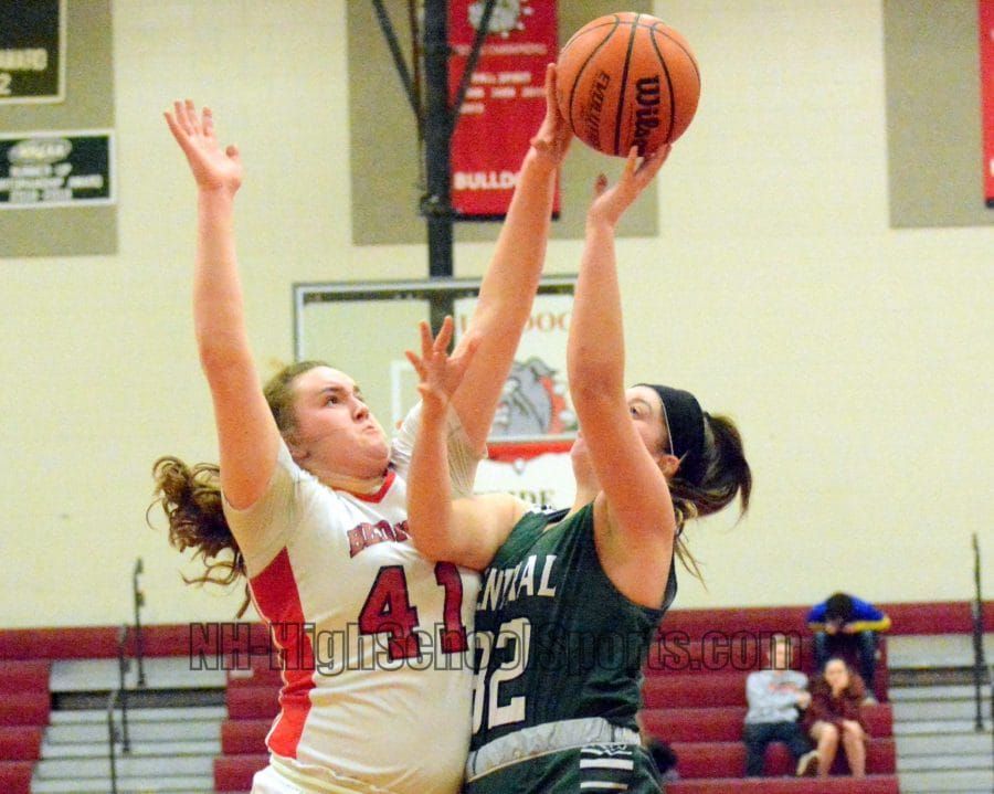 Bedford girls basketball holds off Manchester Central to pick up win (video)