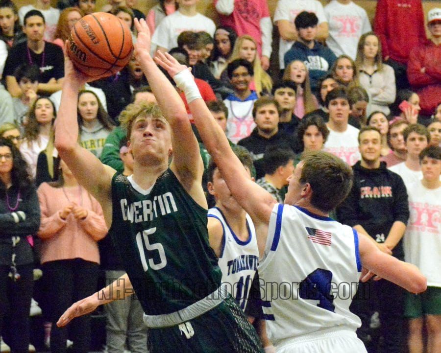 Bishop Guertin boys basketball comes back to beat Merrimack in OT (video)