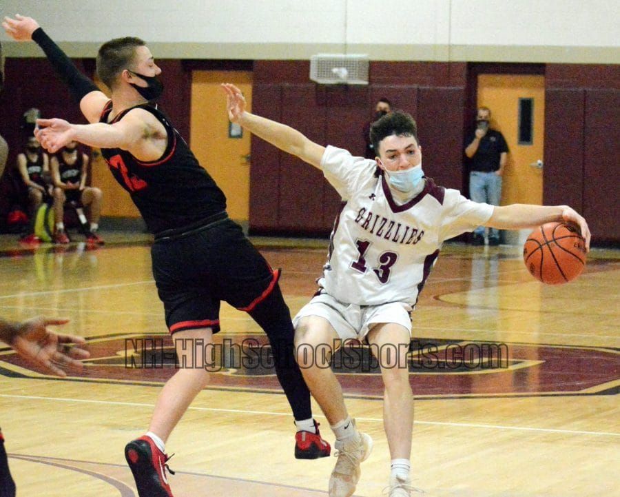 Goffstown boys basketball starts strong, hangs on late for second win over Bedford