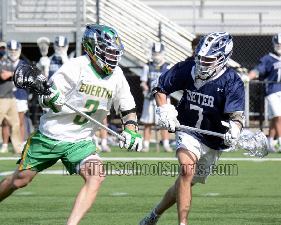 Bishop Guertin boys lacrosse pulls away in second half of win over Exeter (video)